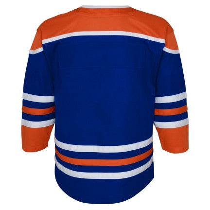 Youth NHL Edmonton Oilers Blank Outerstuff Home Replica Jersey