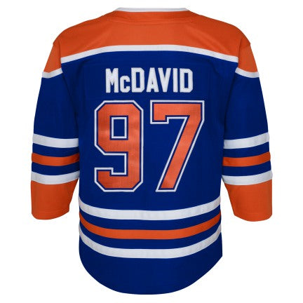 Child 4-7 NHL Edmonton Oilers Connor McDavid #97 Outerstuff Home Replica Jersey 'C'