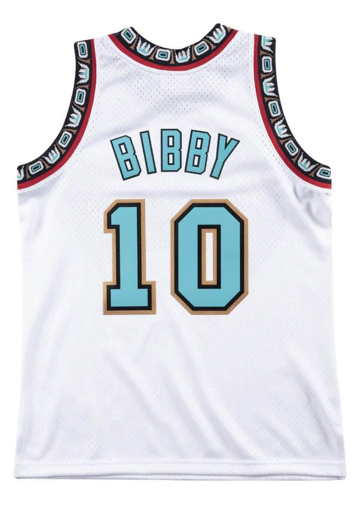 Mike Bibby #10 Vancouver Grizzlies Mitchell & Ness Hardwood Classic Swingman Jersey - White
