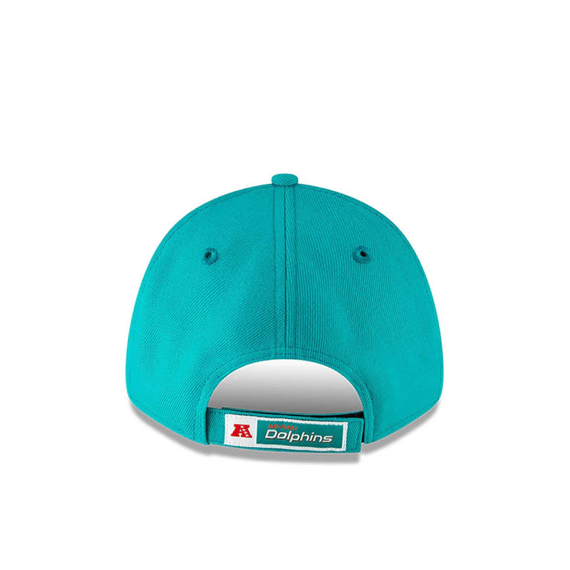 Miami Dolphins NFL New Era 9FORTY Adjustable Hat - Cyan