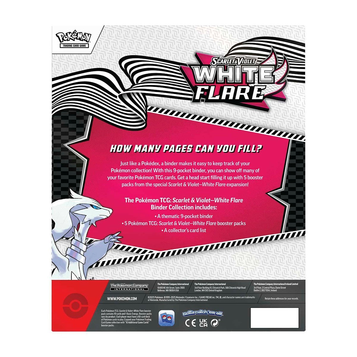Pokémon TCG: Scarlet & Violet-White Flare Binder Collection