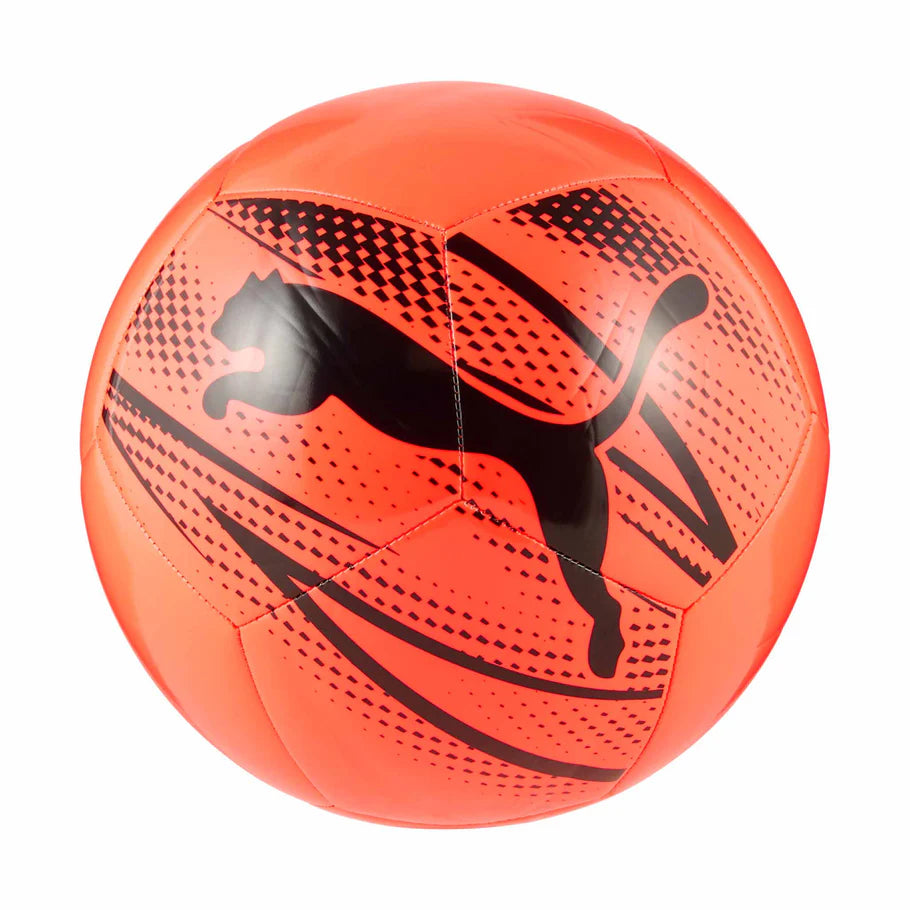 PUMA ATTACANTO Graphic Soccer Ball - Size 5 - Glowing Red