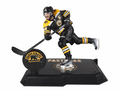 McFarlane NHL  Sports Picks - David Pastrnak Black Jersey Figure - Boston Bruins