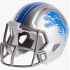 Detroit Lions NFL Riddell Speed Pocket PRO Micro/Pocket-Size/Mini Football Helmet