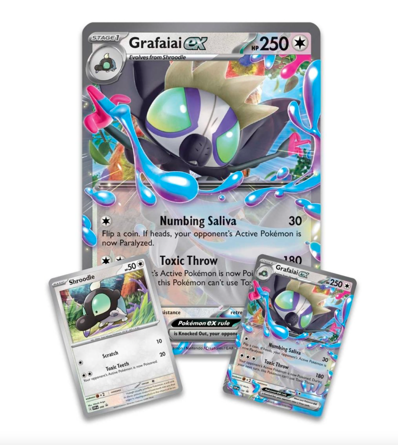 Pokémon TCG: Grafaiai ex Box - Pro League Sports Collectibles Inc.
