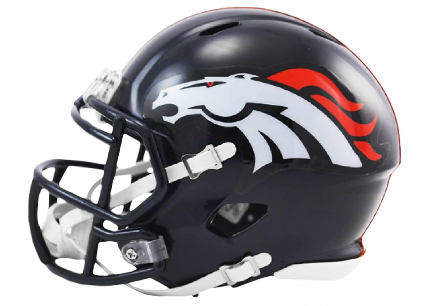 Riddell Denver Broncos Revolution Speed Mini Football Helmet - Pro League Sports Collectibles Inc.