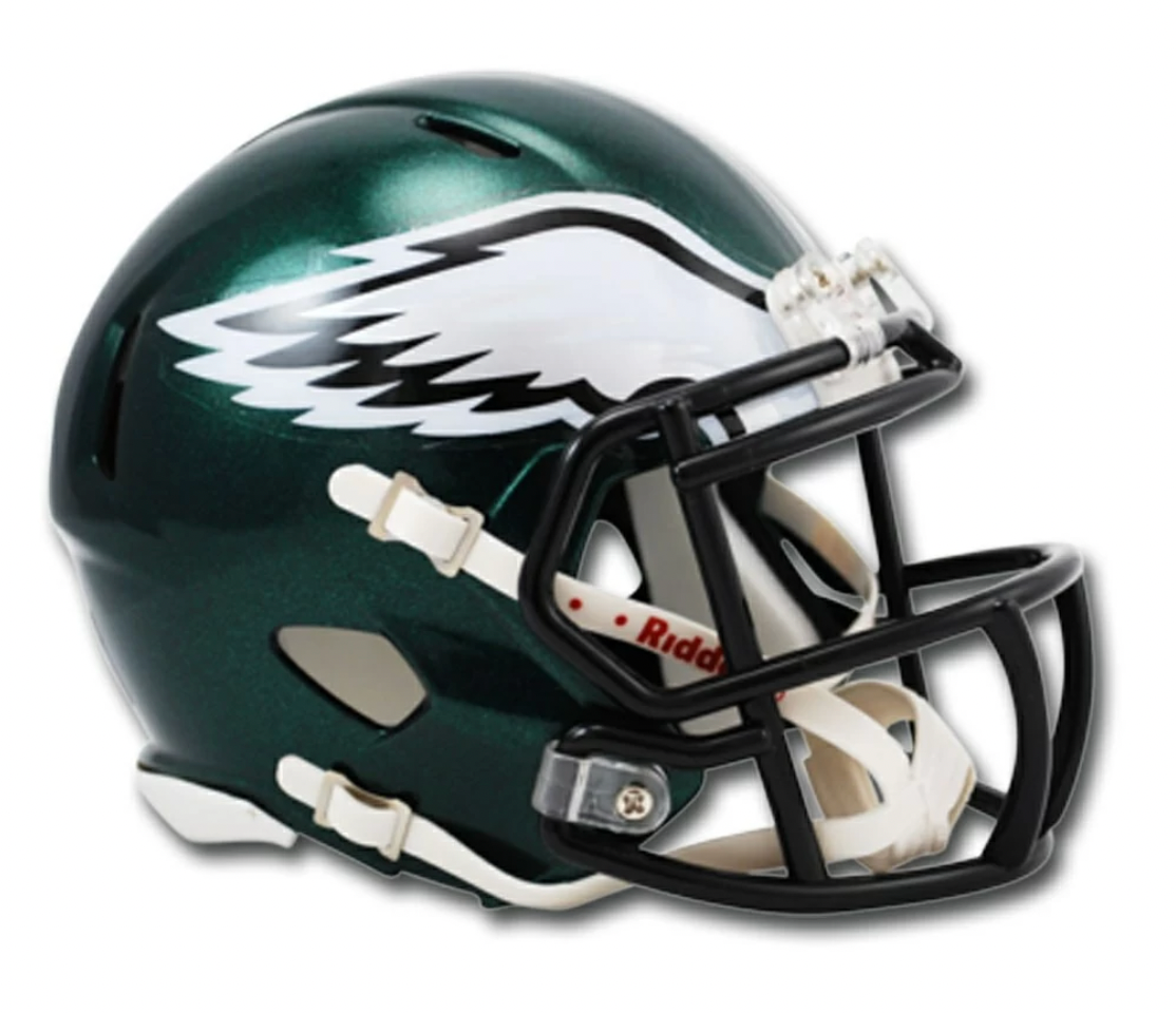 Riddell Philadelphia Eagles Revolution Speed Mini Football Helmet - Pro League Sports Collectibles Inc.