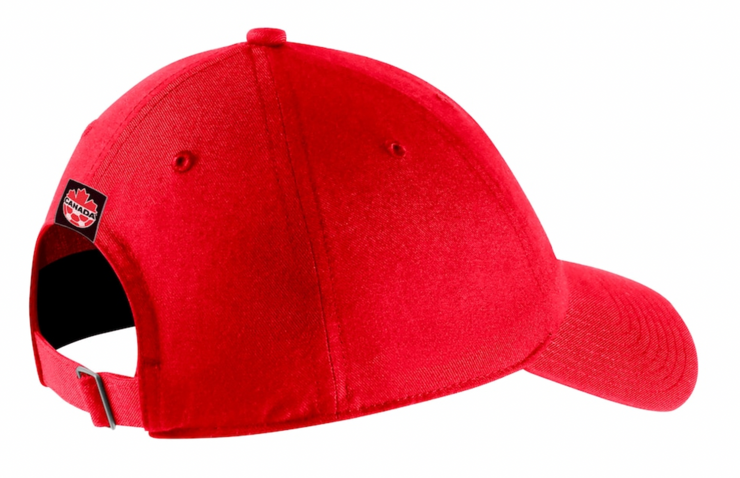 Women's Nike Red Canada Soccer Campus Adjustable Hat - Pro League Sports Collectibles Inc.
