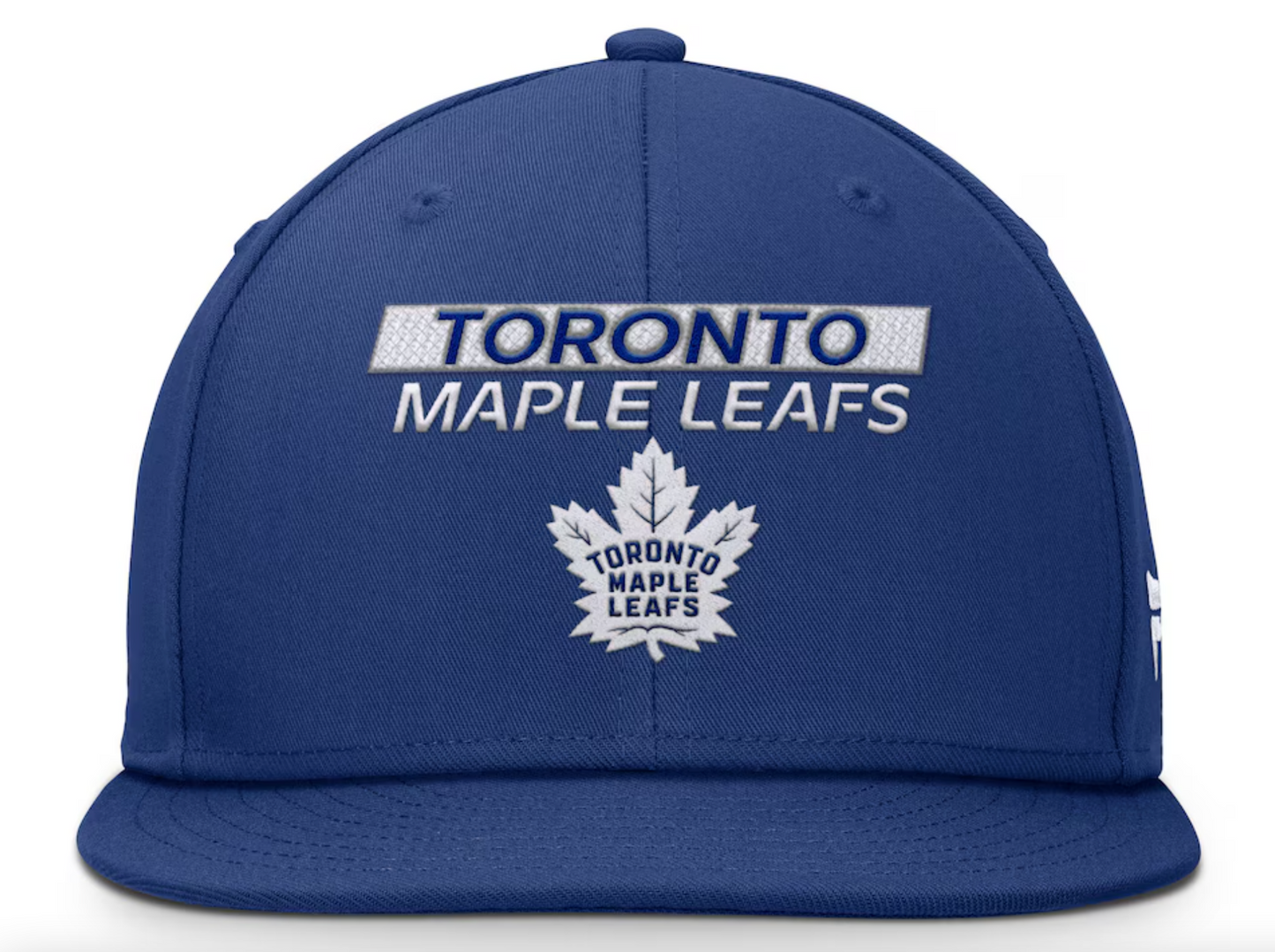 Toronto Maple Leafs Fanatics Blue Authentic Pro Rink Prime Snapback Hat - Pro League Sports Collectibles Inc.