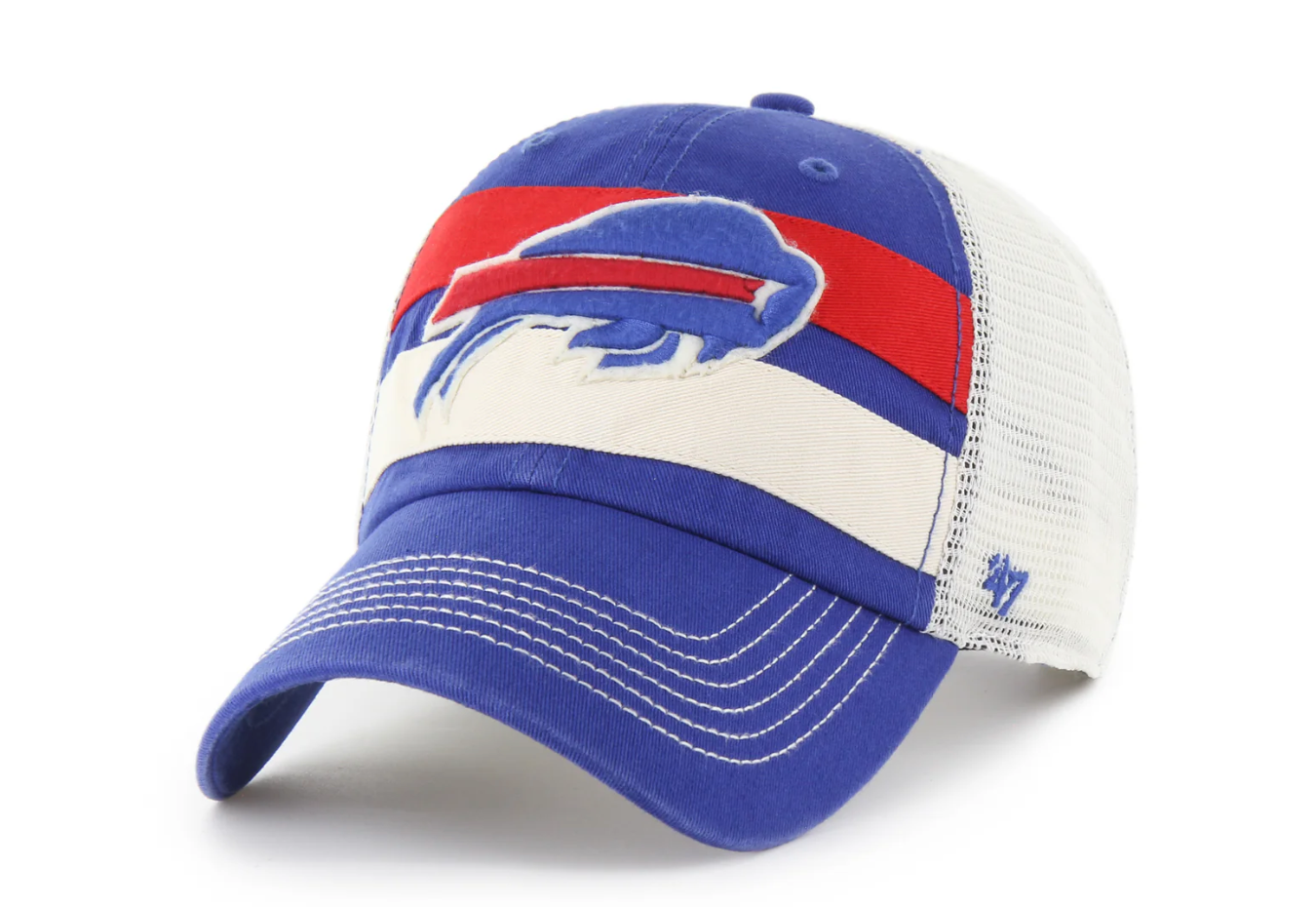 バッファロー・ビルズ トラッカーハット 47 Buffalo Bills NFL 47 Brand Men's Royal ClubHouse Boon Trucker