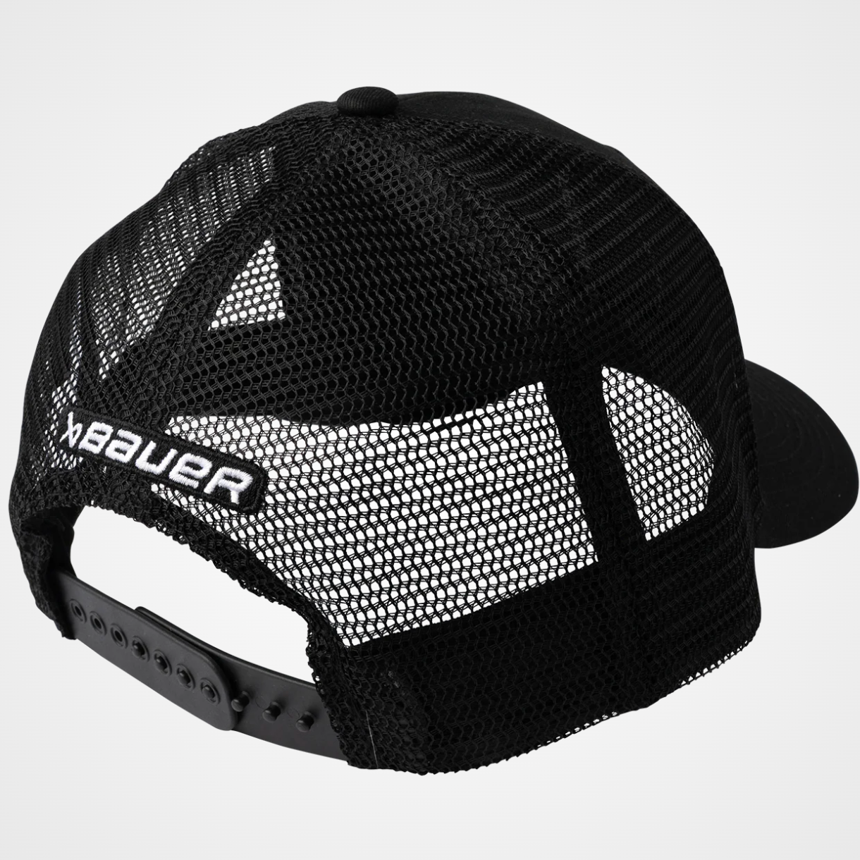 Team Canada Hockey Bauer Circle Logo Olympics Snapback Curved Hat 2026 - Black