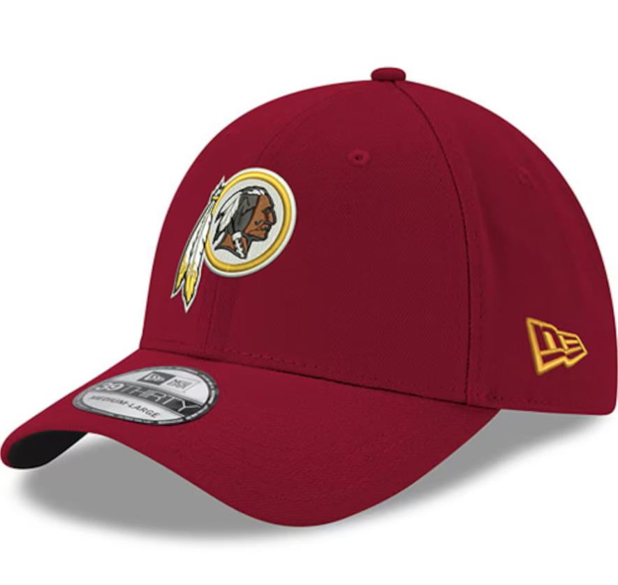Washington Redskins New Era NFL Team Classic 39Thirty Hats-Maroon - Pro League Sports Collectibles Inc.