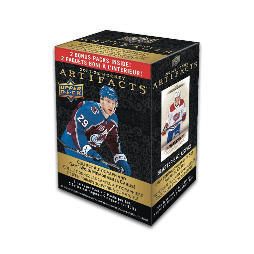 2021-22 Upper Deck Hockey Artifacts Blaster Box