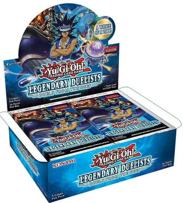 Yu-Gi-Oh! Legendary Duelists-Duels From The Deep 1st Edition Booster Box - Pro League Sports Collectibles Inc.