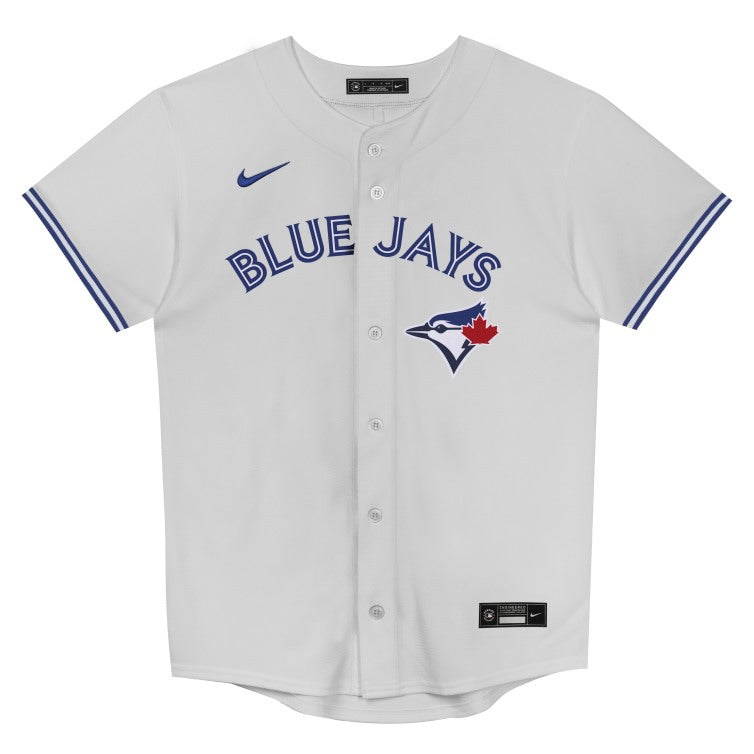 Youth Toronto Blue Jays Nike Vladimir Guerrero #27 White Alternate Baseline Jersey