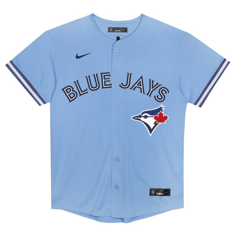 Child Toronto Blue Jays Nike Vladimir Guerrero #27 Powder Blue Alternate Baseline Replica Team Jersey