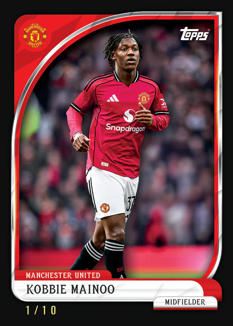 2026 TOPPS Manchester United Premium Trading Cards Collecter Tin