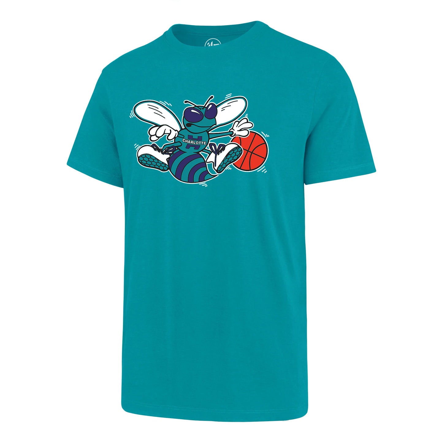 Charlotte Hornets Throwback Fan 47 Brand T-Shirt
