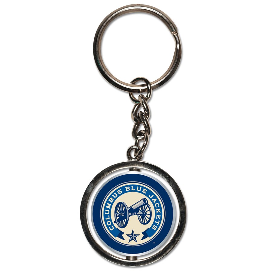 Columbus Blue Jackets Spinner Key Ring