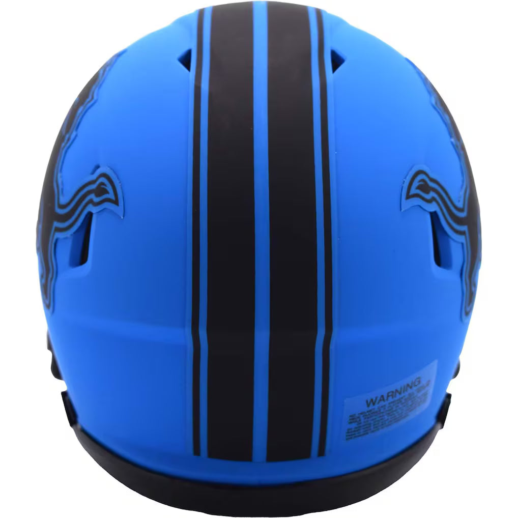 Detroit Lions RAVE Riddell NFL Speed Mini Football Helmet