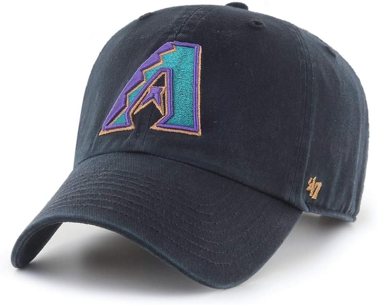 Arizona DiamondBacks Cooperstown '47 brand Clean Up Adjustable Hat - Black