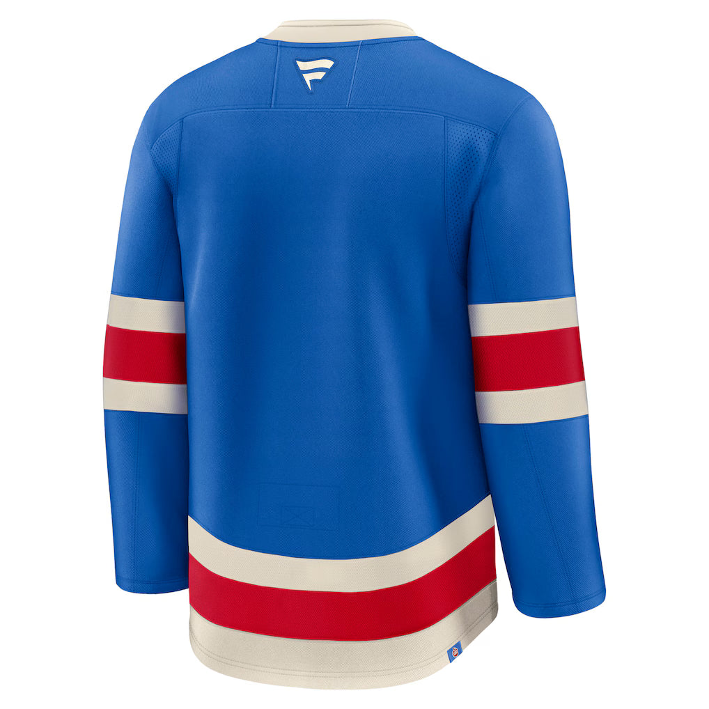 New York Rangers Fanatics Premium Jersey - Blue Centennial