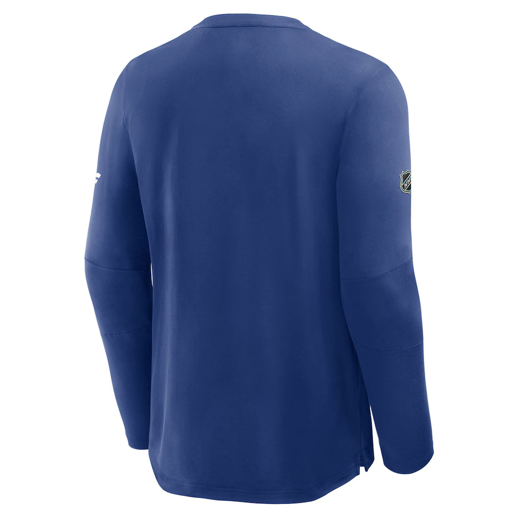Toronto Maple Leafs Fanatics ProRink Tech Long Sleeve Dri-Fit T-shirt