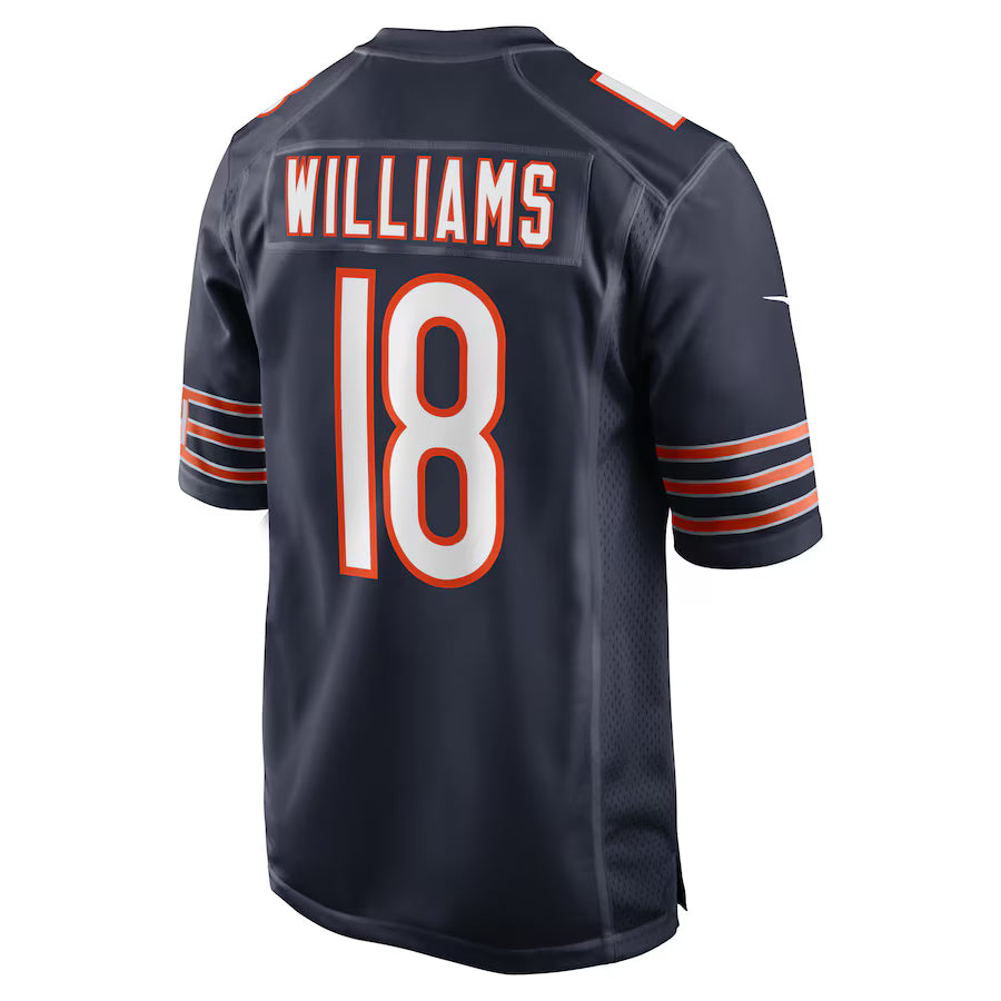 Caleb Williams #18 Chicago Bears Nike Player Game Home Jersey