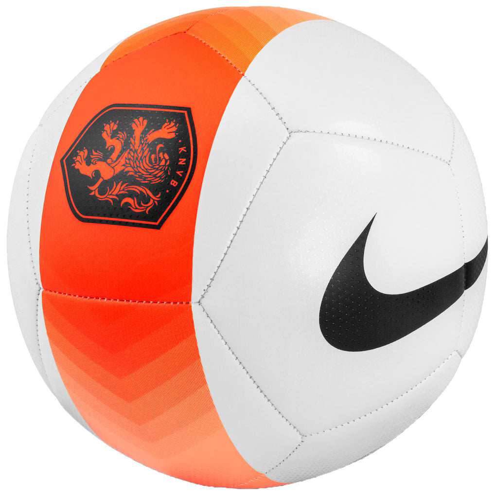 Netherlands KNVB Soccer Nike Pitch Soccer Ball - White