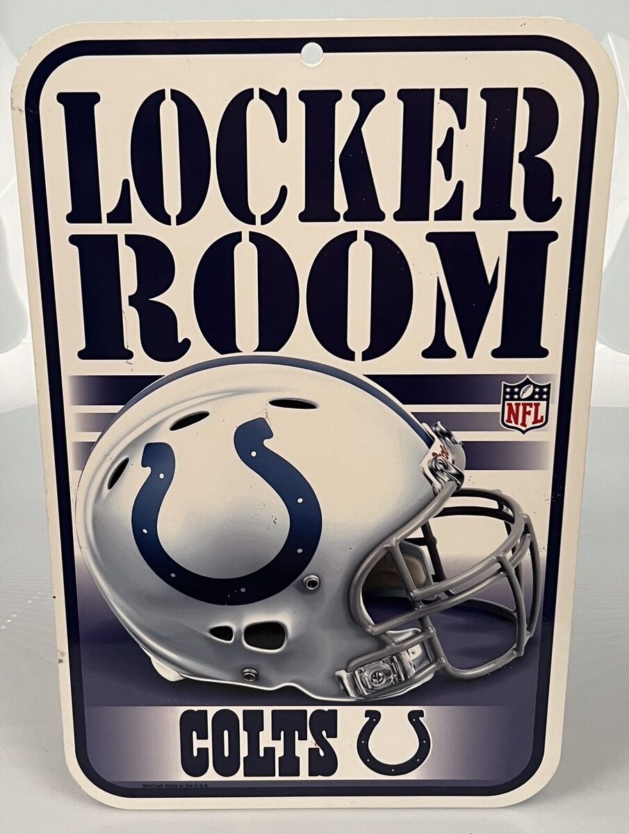 Indianapolis Colts WinCraft Locker Room Sign