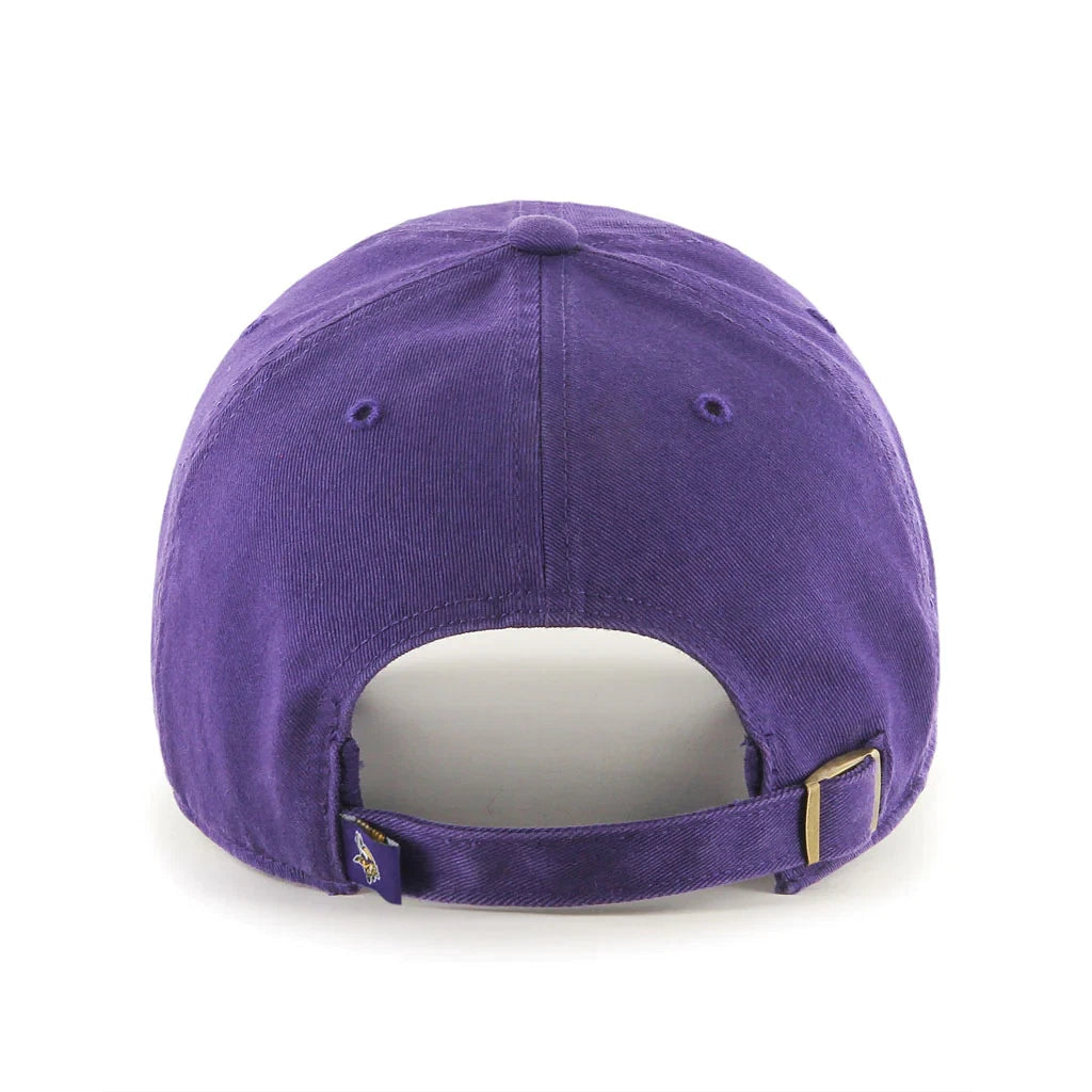 Minnesota Vikings Purple 47 Brand Clean Up Adjustable Hat - Purple