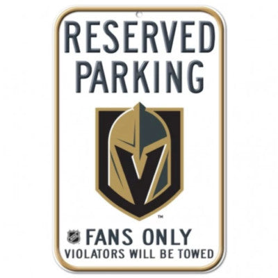 Vegas Golden Knights WinCraft Reserved Parking Fan Sign