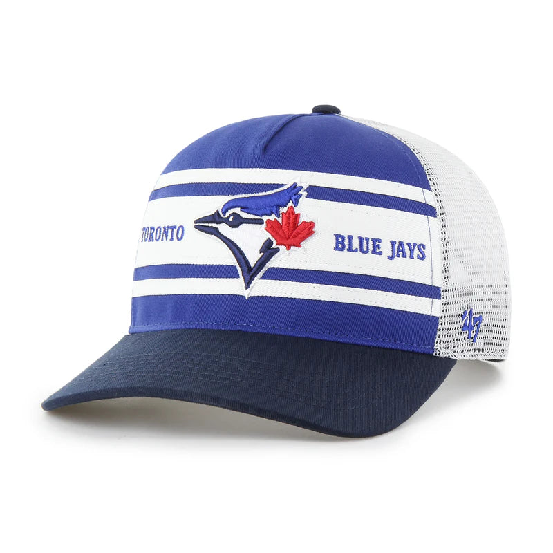 Toronto Blue Jays '47 Super Stripe Hitch Adjustable Hat - Pro League Sports Collectibles Inc.