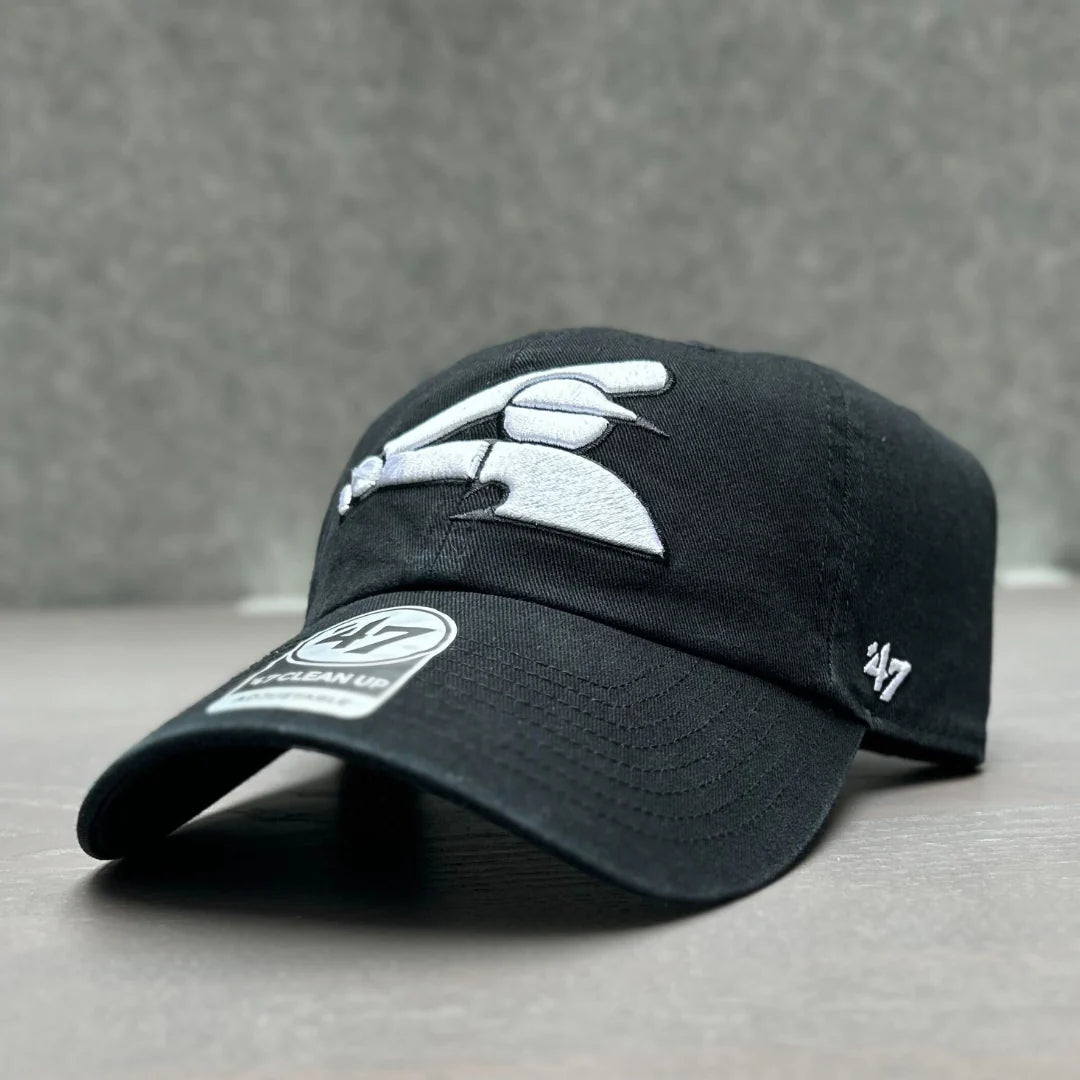 Chicago White Sox Vintage Cooperstown '47 brand Clean Up Adjustable Hat - Black