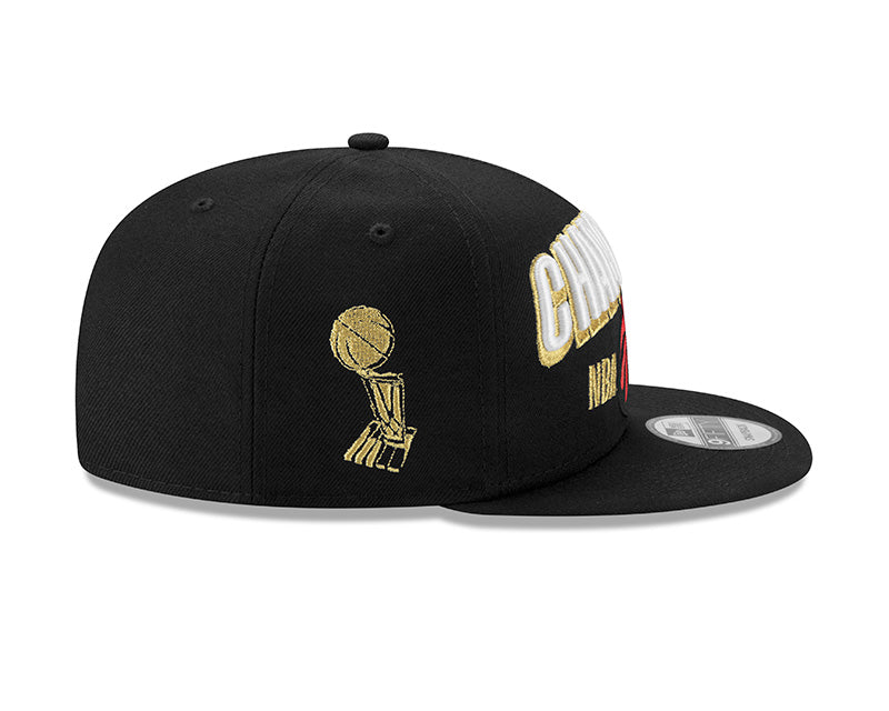 Youth Toronto Raptors **2nd Print** NBA Authentic Championship Locker Room 9Fifty New Era SnapBack Hat - Pro League Sports Collectibles Inc.