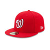 Washington Nationals New Era Red Authentic Collection On-Field Game 59FIFTY Fitted Hat - Pro League Sports Collectibles Inc.