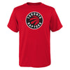 Youth Toronto Raptors Primary Logo T-Shirt - Red - Pro League Sports Collectibles Inc.