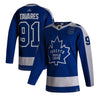 Toronto Maple Leafs John Tavares adidas Blue 2020/21 - Reverse Retro Player Jersey - Men's - Pro League Sports Collectibles Inc.