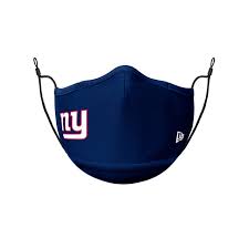 New York Giants New Era Team Color On-Field Face Cover Mask - Pro League Sports Collectibles Inc.