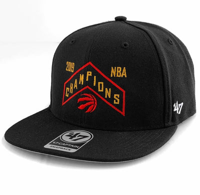 Toronto Raptors '47 Brand 2019 NBA Champions Chevron Hat - Pro League Sports Collectibles Inc.