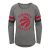 Youth Girls NBA Toronto Raptors Defence Long Sleeve Raglan - Pro League Sports Collectibles Inc.