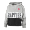Women’s Toronto Raptors 47 Brand Lizzy Cut Off Pullover Hoodie - Pro League Sports Collectibles Inc.