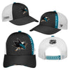 Youth San Jose Sharks Fanatics Branded 2022 NHL Draft Authentic Pro On Stage Trucker Adjustable Hat - Pro League Sports Collectibles Inc.