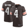 Deshaun Watson #4 Cleveland Browns - Nike Game Finished Player Jersey - Pro League Sports Collectibles Inc.