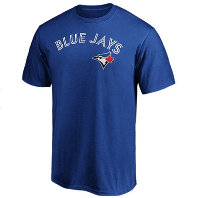 Toronto Blue Jays Bo Bichette #11 Majestic Blue Name & Number T-Shirt - Pro League Sports Collectibles Inc.