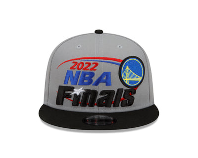 Golden State Warriors 2022 Western Conference Champions -New Era Locker Room 9FIFTY Snapback Adjustable Hat - Pro League Sports Collectibles Inc.