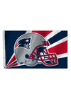 NFL New England Patriots 3’ x 5’ Logo Flag - Pro League Sports Collectibles Inc.