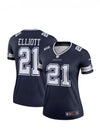 Women’s Ezekiel Elliott Dallas Cowboys Navy Nike Jersey - Pro League Sports Collectibles Inc.