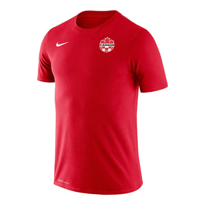 Cyle Larin Canada Soccer National Team Nike Name & Number T-Shirt - Red - Pro League Sports Collectibles Inc.