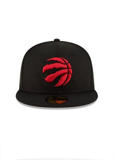 Youth Toronto Raptors Black New Era 59FIFTY Fitted Hat - Pro League Sports Collectibles Inc.